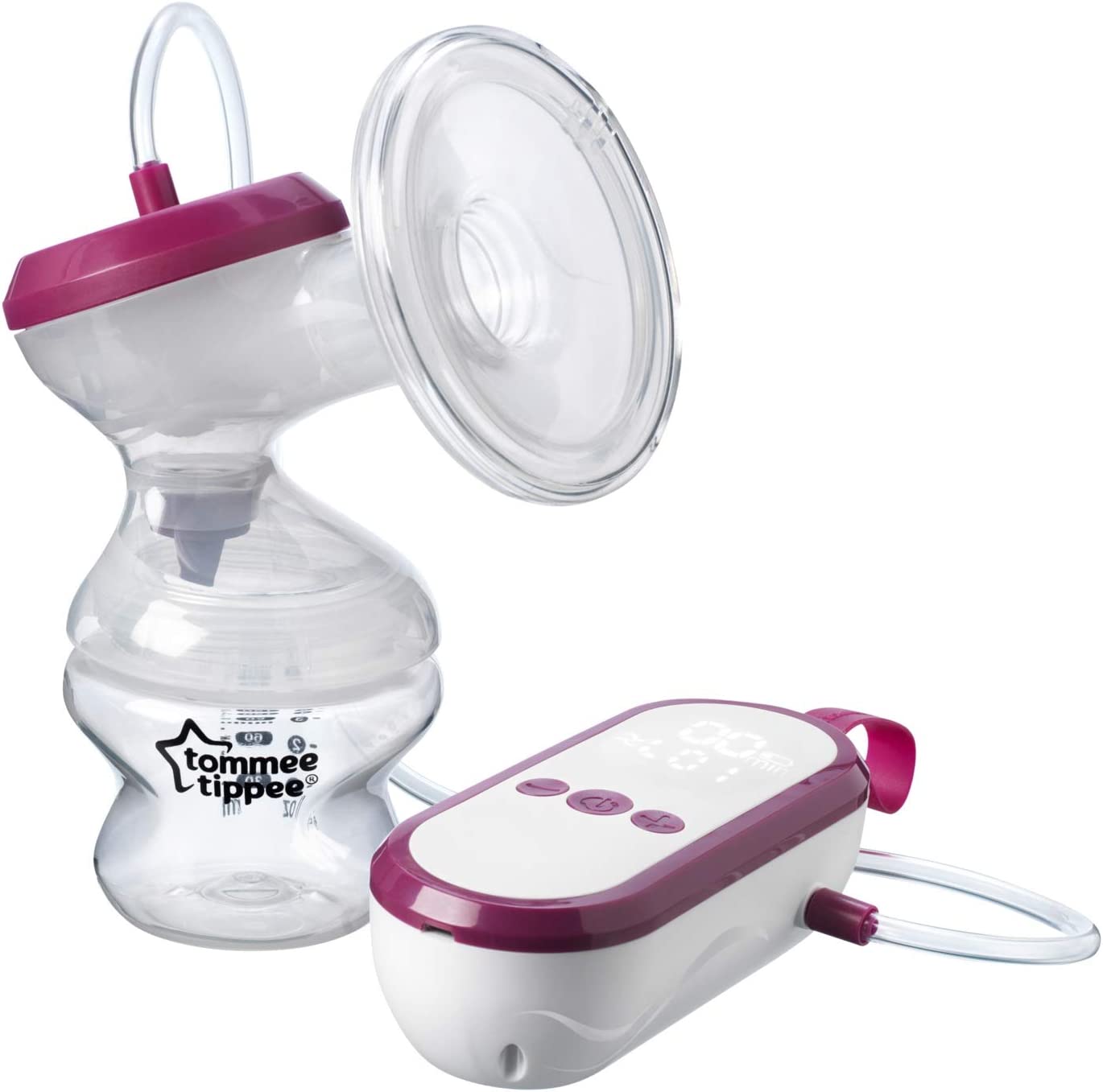 Tommee Tippee Made For Me Electric Breast Pump  Very Quiet Usb Rechargeable & Portable Unit With Massage & Express Modes