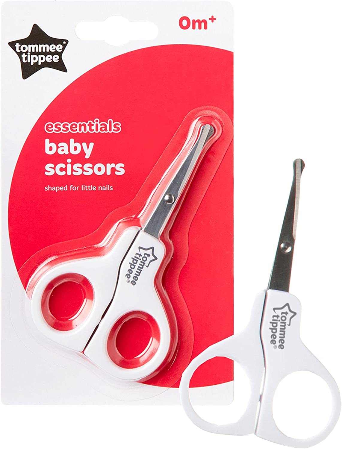 Tommee Tippee Essentials Baby Nail Scissors  Pack Of 1  White