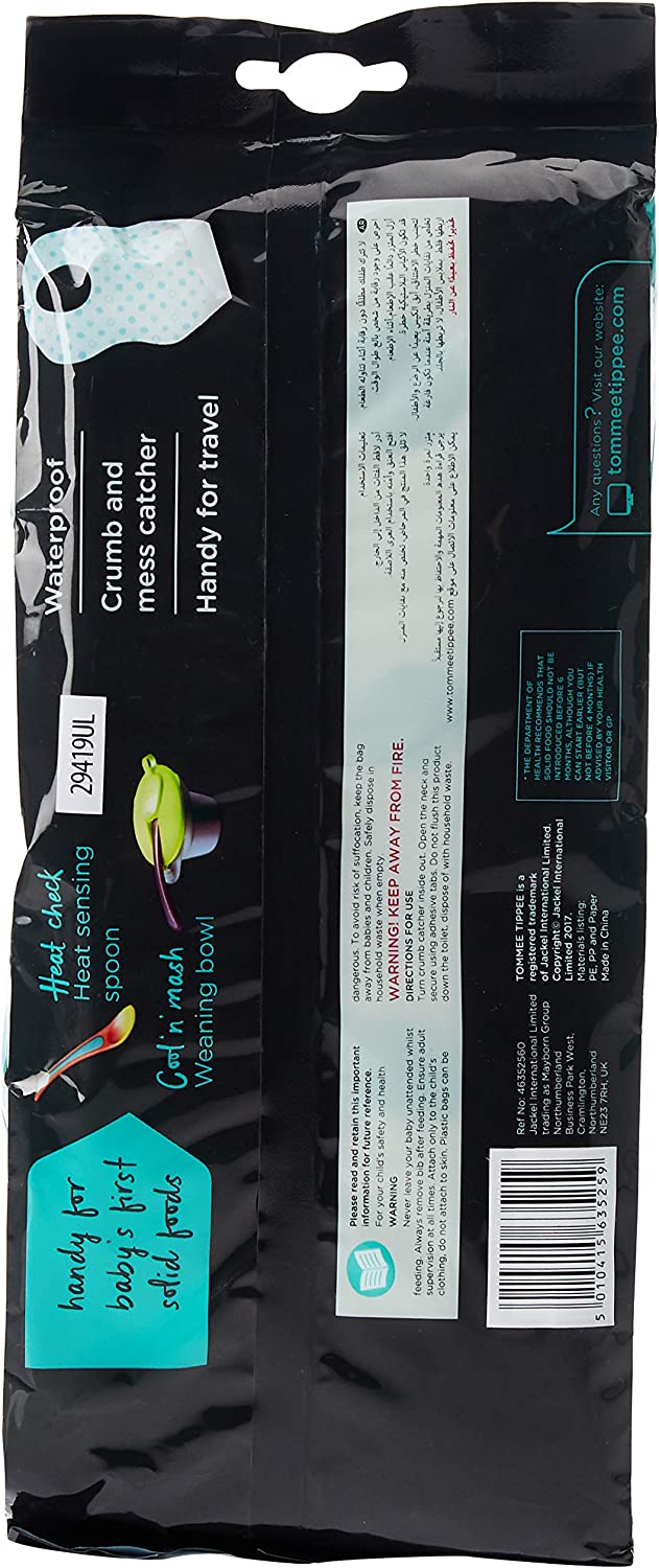 Tommee Tippee Crumb & Mess Catcher Disposable Bibs 20Pcs