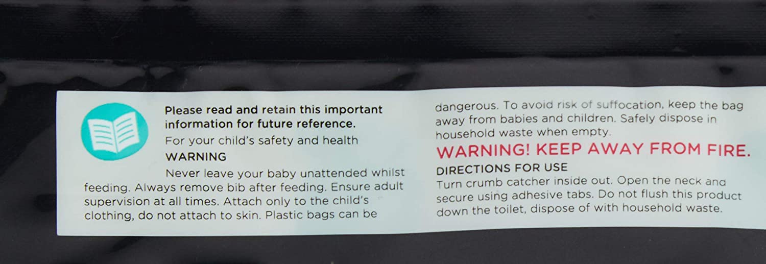 Tommee Tippee Crumb & Mess Catcher Disposable Bibs 20Pcs