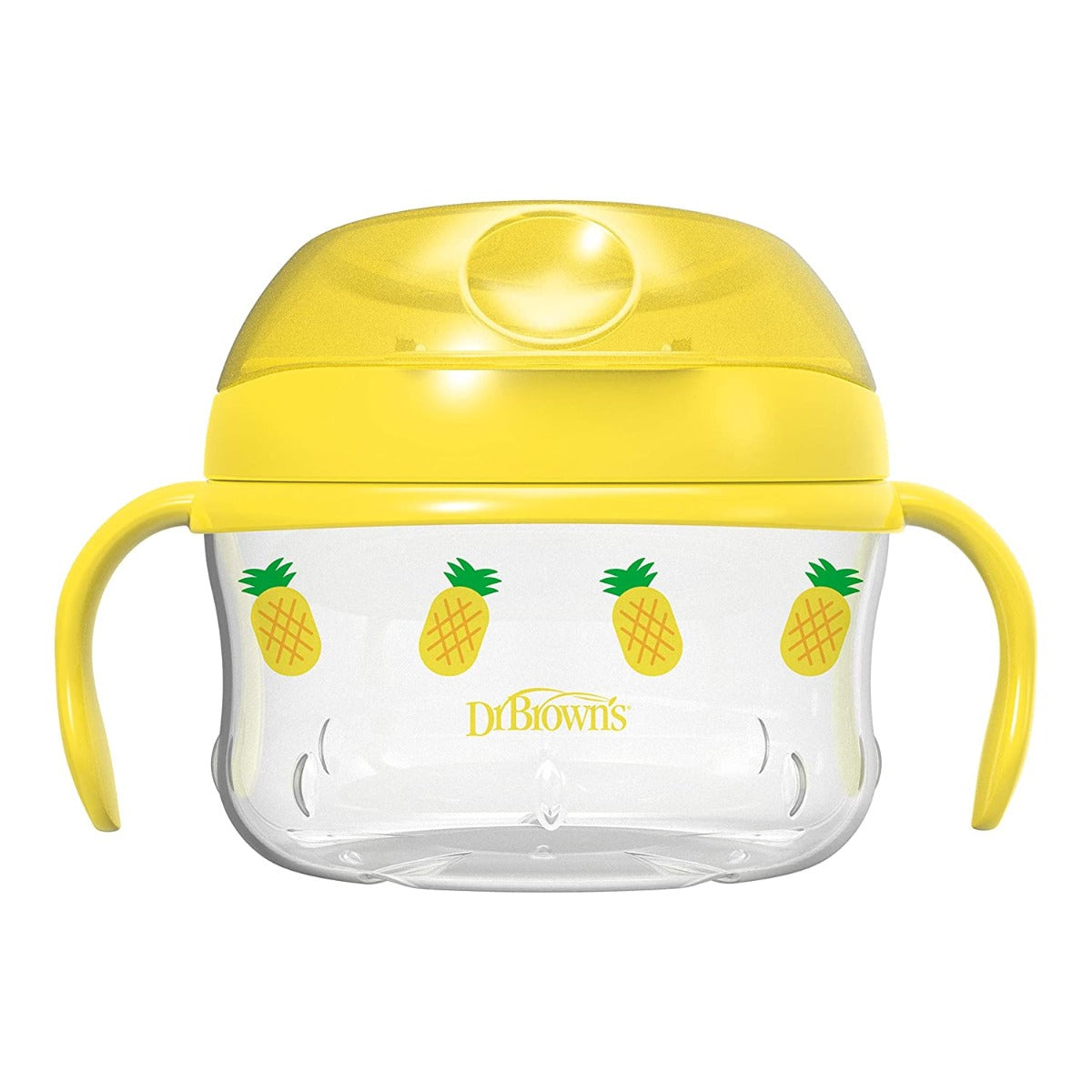 Snack Cup, Yellow, Pineapple
