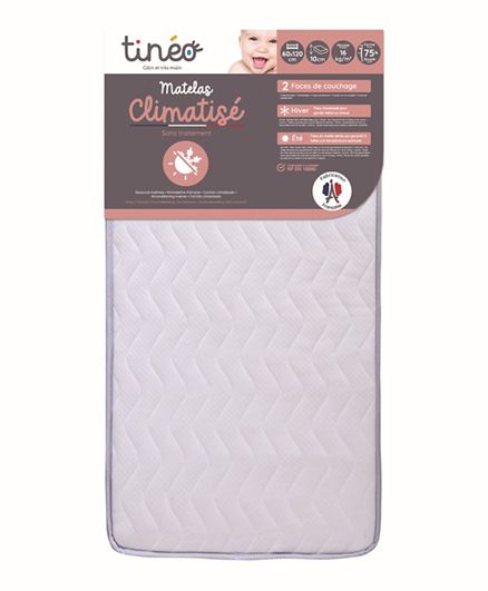 Tineo 2 Side Seasonal Mattress with Removable Cover