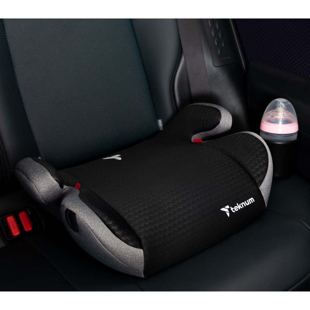 Teknum Car Seat Booster Mars 4-12Yrs Grey