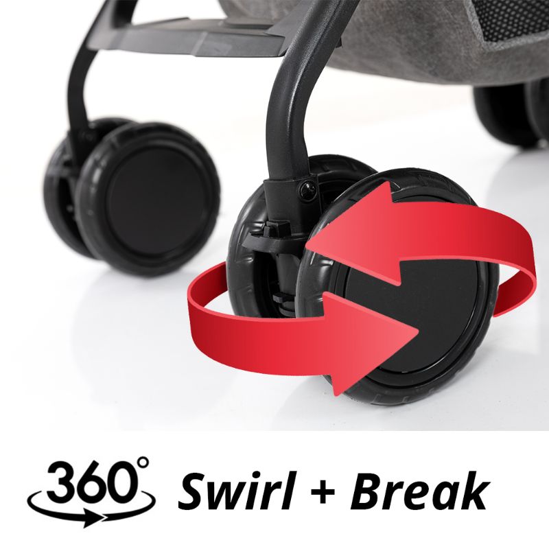 Buy Teknum Trip Plus Stroller Grey | Yallatoys.com