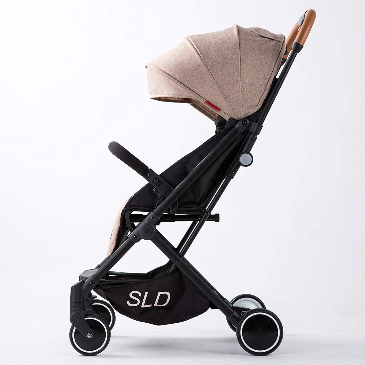 Buy Travel Lite Stroller - Sld By Teknum - Khaki | Yallatoys.com