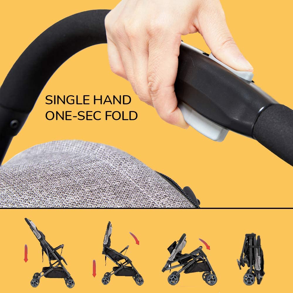 Teknum  Yoga Lite Stroller Grey