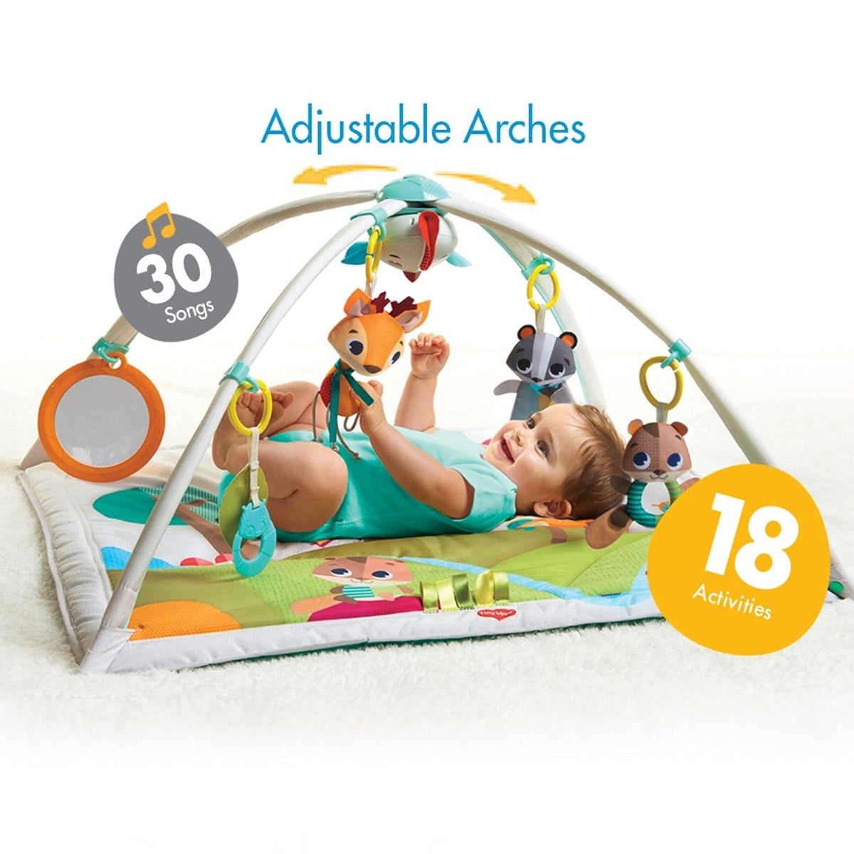 Tiny Love Gymini Deluxe Infant Activity Play Mat Into The Forest
