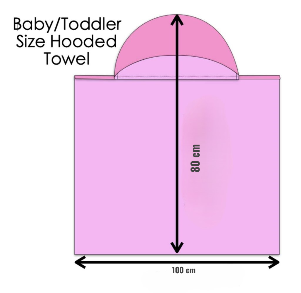 Kinder Valley Unicorn Hooded Cape Towel