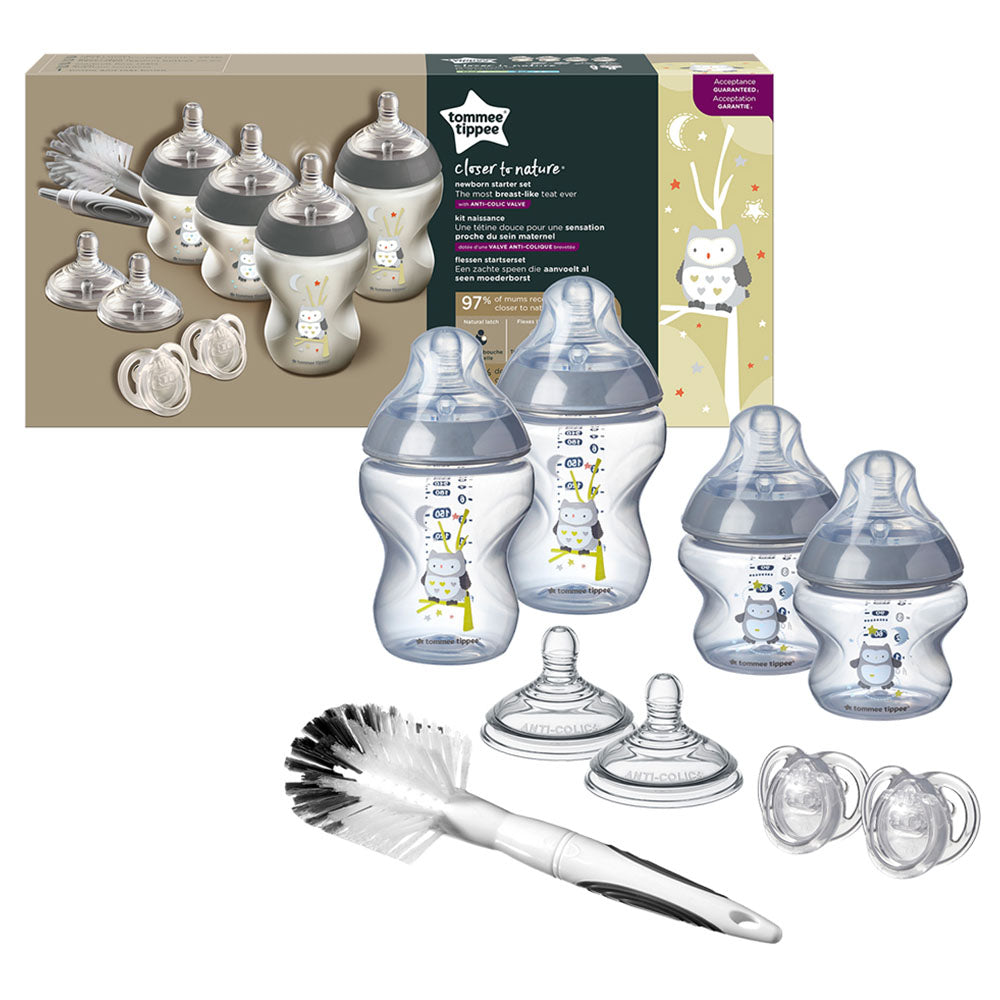 Tommee Tippee Closer to Nature Feeding Bottle Kit Boy