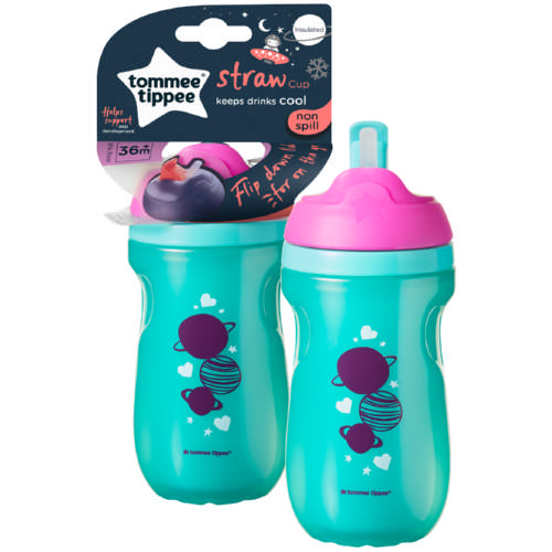 Tommee Tippee Insulated Straw Cup 260ml (Sold Separately Subject to Availability)