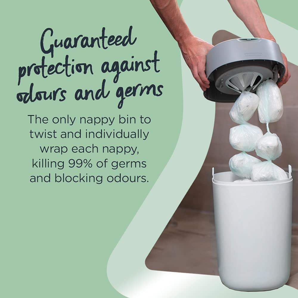 Tommee Tippee Twist and Click Advanced Nappy Bin