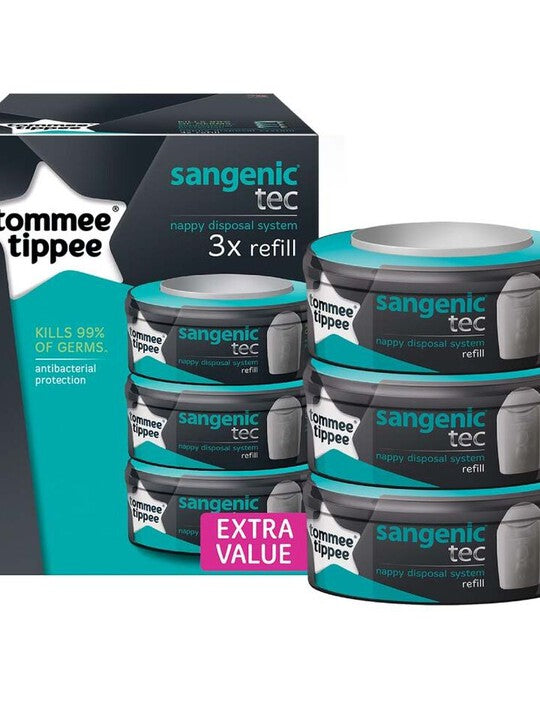 Tommee Tippee Sangenic Universal Cassette Pack of 3
