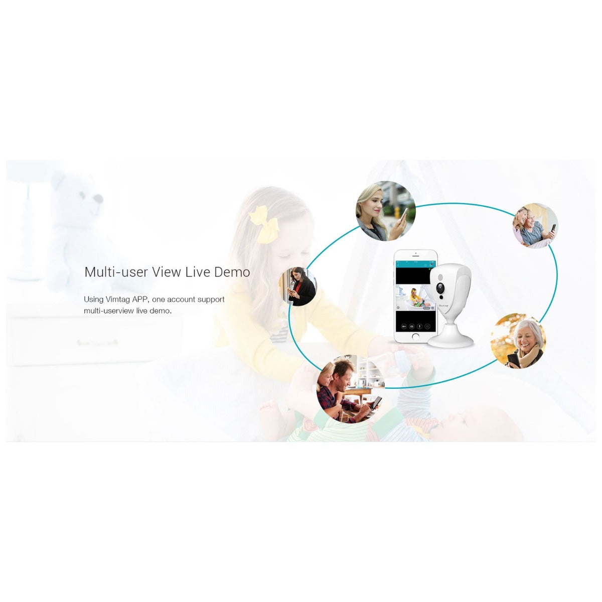 Vimtage CM3 1080P 2Mega Pixel IP Camera