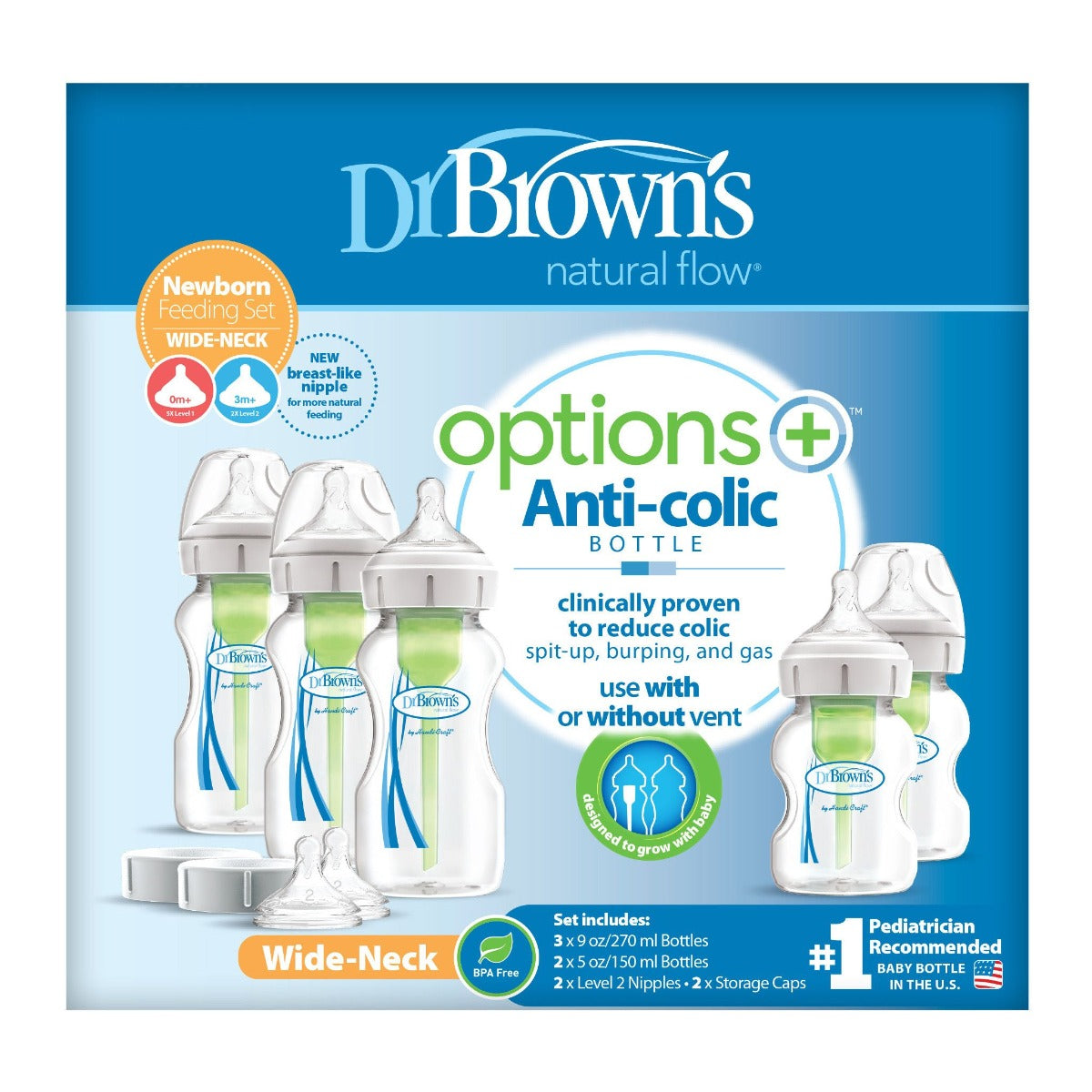 Dr Browns Newborn Feeding Set