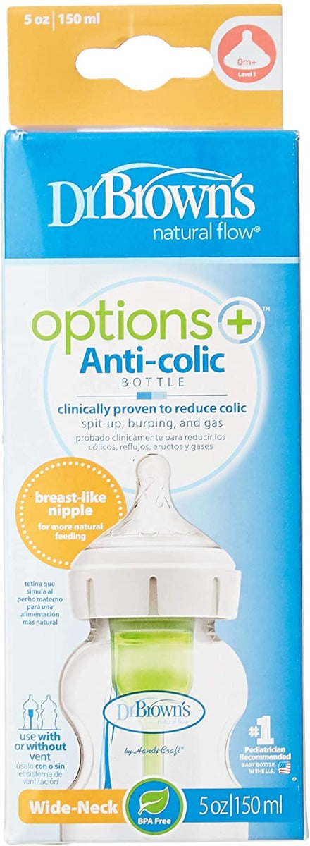 Dr.Browns 5 Oz/150 Ml Pp W N Options+ Bottle  1 Pack
