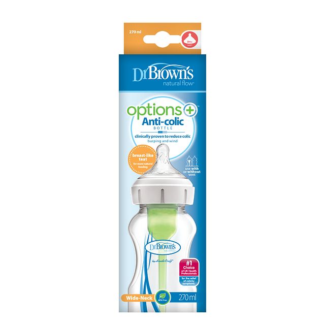Dr Browns 270ml PP Wide-Neck Options Bottle 1 piece
