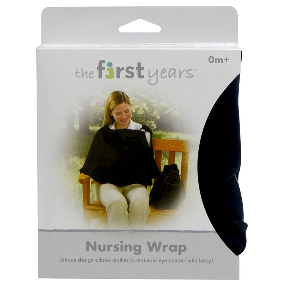 The First Years  Nursing Privacy Wrap Black