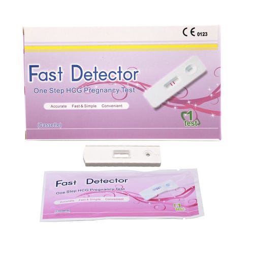 Fast Detector Pregnancy Test Cassette 1 Piece