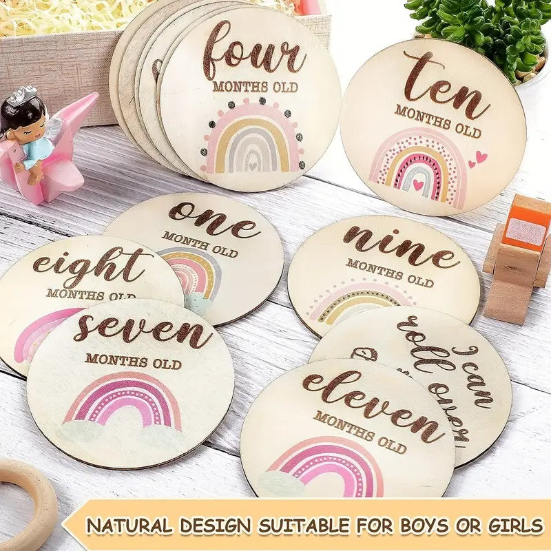 Creative Baby Birth Commemorative Styles 12pcs