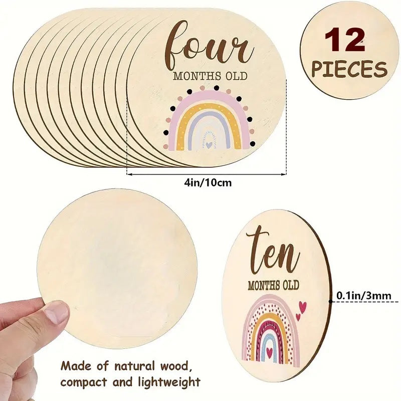 Creative Baby Birth Commemorative Styles 12pcs