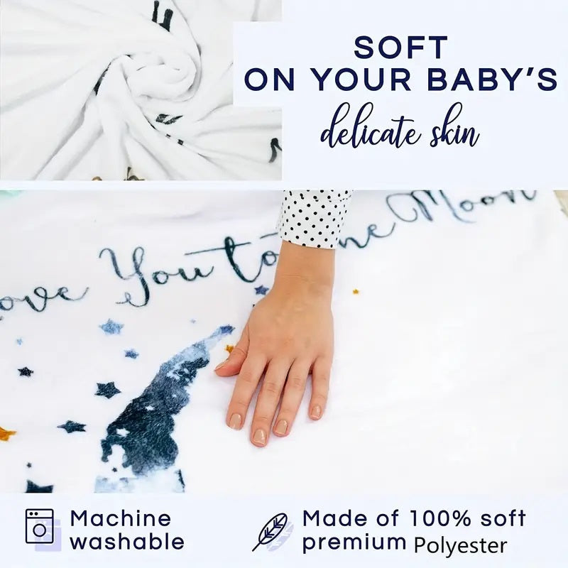 Baby Milestone Blanket Boy 1pc