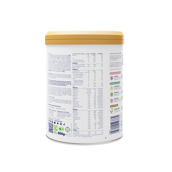 Kendamil Goat Stage 3 Toddler Milk Formula From 1 to 3 Years 800g