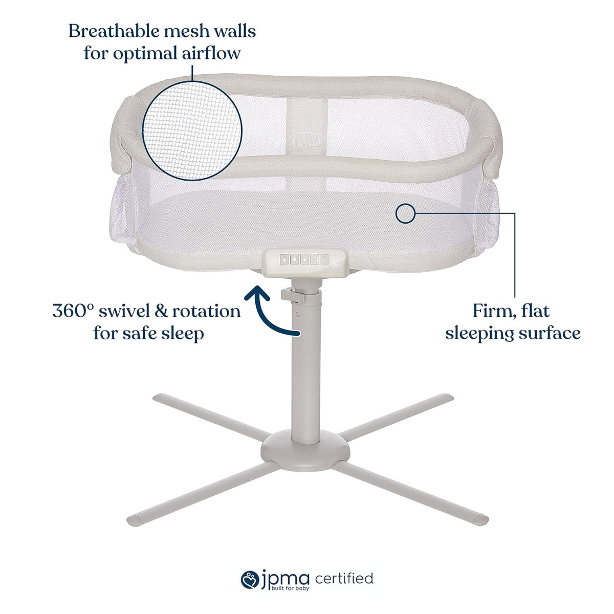 Buy Halo Bassinet Swivel Sleeper Online Yallamomz