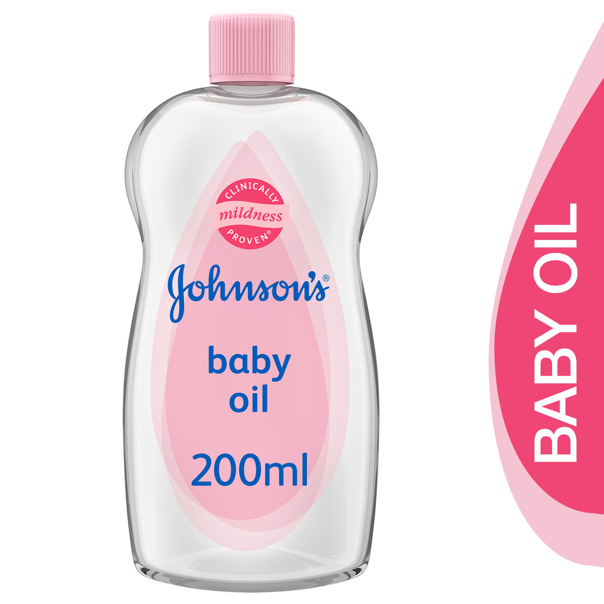 JOHNSONS Baby oil, 200 ml